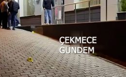 Küçükçekmece’de metrobüsün yanındaki oteli kurşunladılar seken kurşunlar metrobüse isabet etti ( Video Haber)