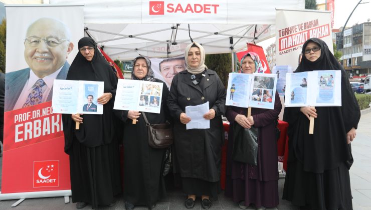 Saadet Partisi Küçükçekmece Kadın Kolları’ndan Çocuk Hakları İçin Duyarlı Çağrı