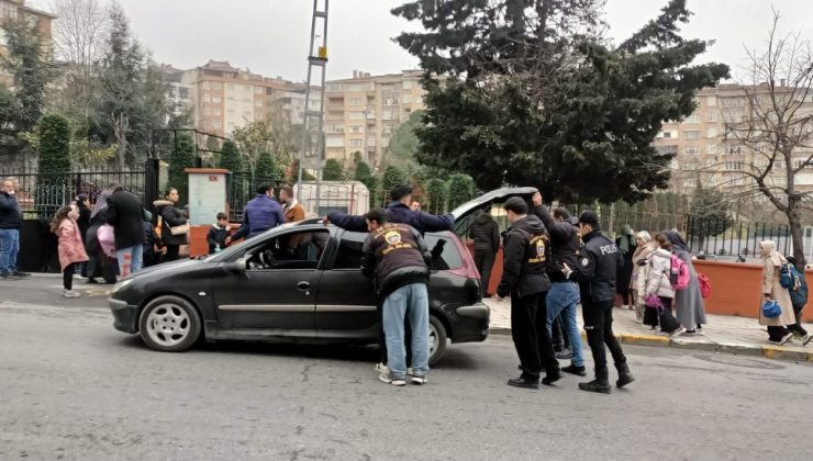 Küçükçekmece’de Okul Çevrelerine “Huzur” Markajı: Emniyetten Geniş Kapsamlı Denetim!