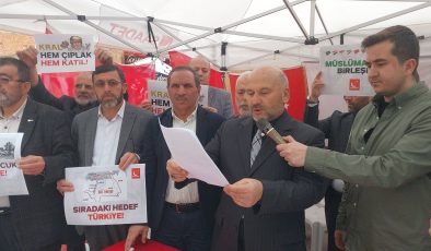 Küçükçekmece Saadet partisi basın açıklaması