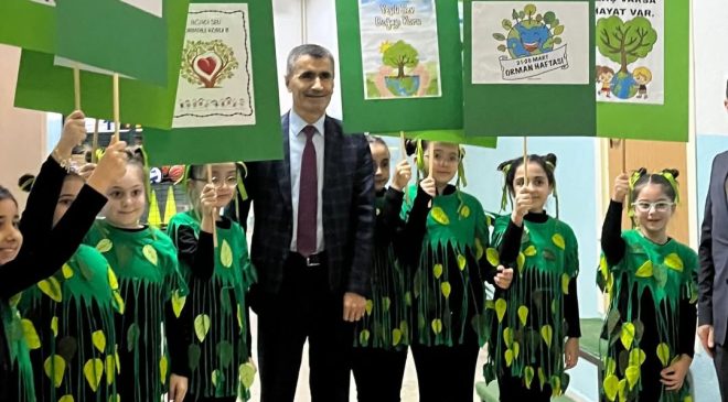 Orman Haftası’nda Anlamlı Buluşma: Öğrencilerden Doğaya Duyarlılık Mesajı