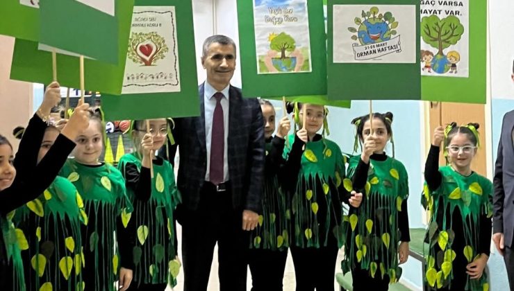 Orman Haftası’nda Anlamlı Buluşma: Öğrencilerden Doğaya Duyarlılık Mesajı