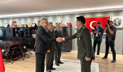 Küçükçekmece Kaymakamlığın da bayramlaşma programı