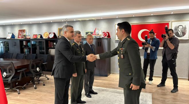 Küçükçekmece Kaymakamlığın da bayramlaşma programı